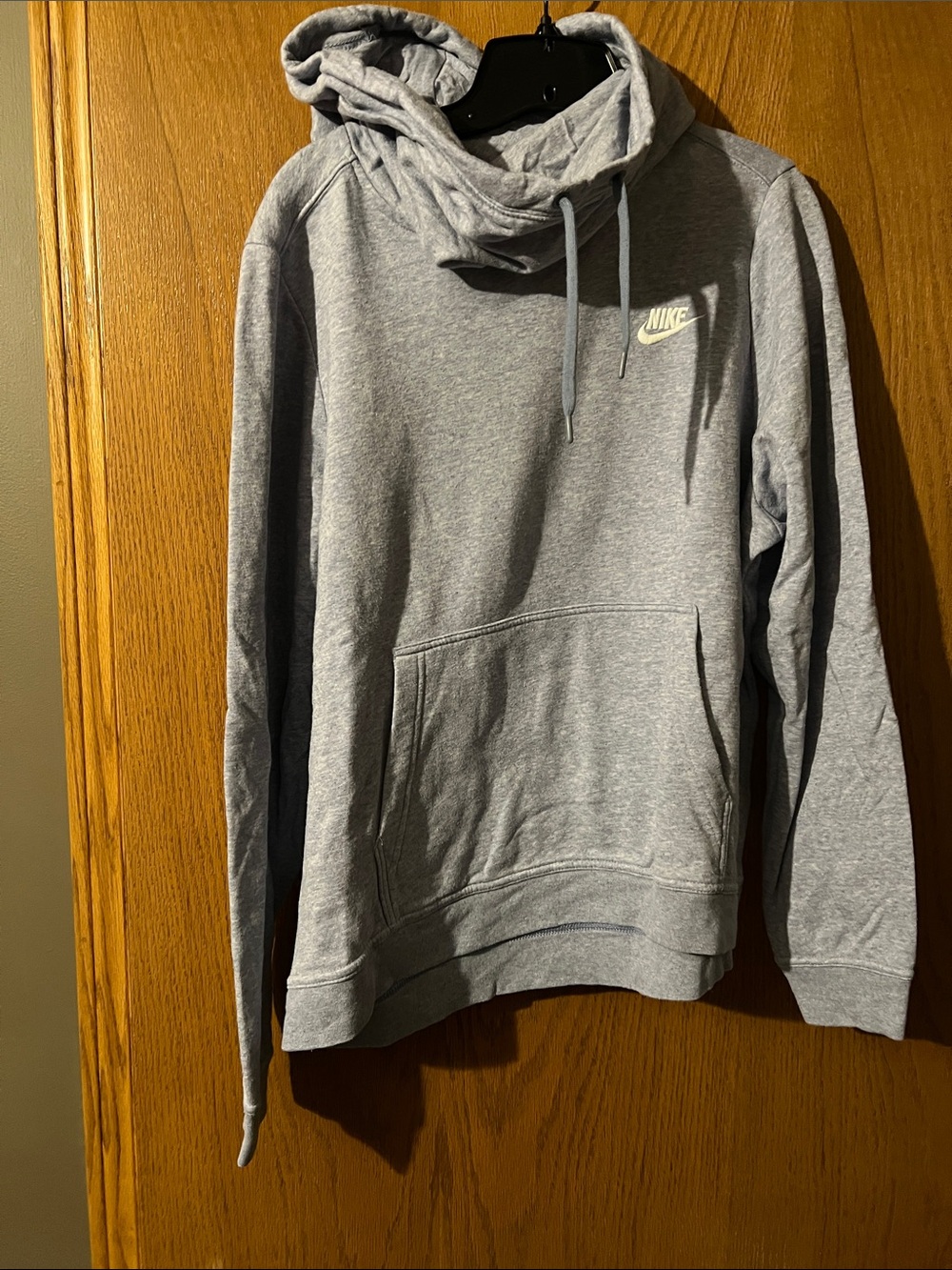Nike Women’s Light Purple/Blue Crewneck Hoodie Sweatshirt